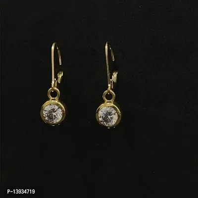 Elegant Brass Drop Earring For Women