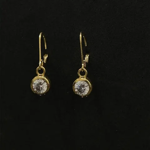 Elegant Brass Drop Earring For Women