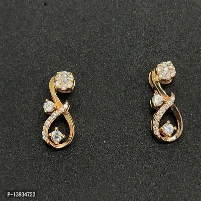 Elegant Brass Stud Earring For Women