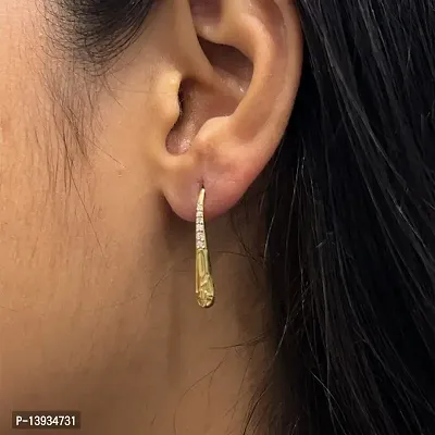 Elegant Brass Stud Earring For Women