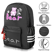 Stylbase Medium Size Fashion Backpack for Girls | Best Gifts for Girls | College Bag for Girls | Stylish Backpack for Women |Stylish Latest (Pack Of 1 Black)-thumb2