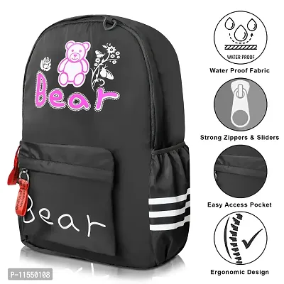 Stylbase Medium Size Fashion Backpack for Girls | Best Gifts for Girls | College Bag for Girls | Stylish Backpack for Women |Stylish Latest (Pack Of 1 Black)-thumb3