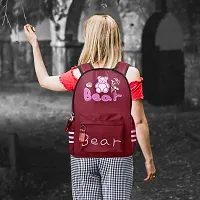 Stylbase Medium Size Fashion Backpack for Girls | Best Gifts for Girls | College Bag for Girls | Stylish Backpack for Women |Stylish Latest (Pack Of 1 Maharoom)-thumb1