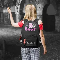 Stylbase Medium Size Fashion Backpack for Girls | Best Gifts for Girls | College Bag for Girls | Stylish Backpack for Women |Stylish Latest (Pack Of 1 Black)-thumb1