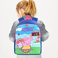 Stylbase Disney Marvel Peppa Pig Casual Backpack for Kid (25 liters, Blue)-thumb3