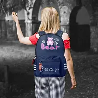 Stylbase Medium Size Fashion Backpack for Girls | Best Gifts for Girls | College Bag for Girls | Stylish Backpack for Women |Stylish Latest (Pack Of 1 Navy Blue)-thumb1