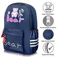 Stylbase Medium Size Fashion Backpack for Girls | Best Gifts for Girls | College Bag for Girls | Stylish Backpack for Women |Stylish Latest (Pack Of 1 Navy Blue)-thumb2