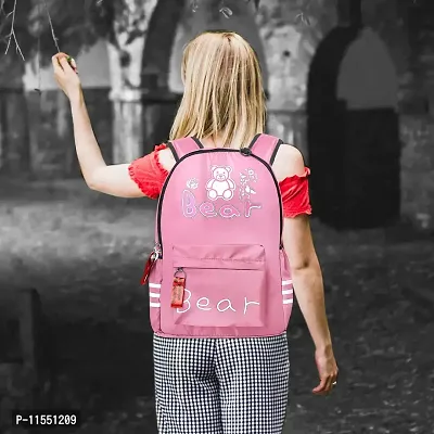 Stylbase Medium Size Fashion Backpack for Girls | Best Gifts for Girls | College Bag for Girls | Stylish Backpack for Women |Stylish Latest (Pack Of 1 Light Pink)-thumb4