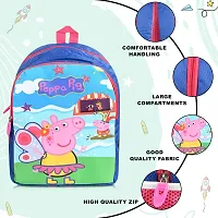 Stylbase Disney Marvel Peppa Pig Casual Backpack for Kid (25 liters, Blue)-thumb4