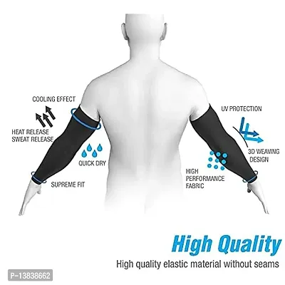 Ananya Arm Sleeve skin for UV Protection 1 Pair-thumb5