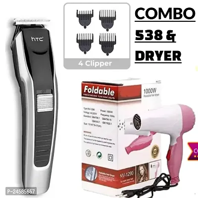 SHAIKH COLLECTION DRYER AND TRIMMER COMBO (PACK OF 2) BAAL SUKHANE AUR BAAL KATNE KI MACHINE-thumb0