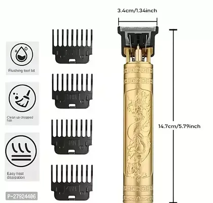 Professional Cordless Buddha Hair Clipper Rechargeable T-Blade Men's Grooming Shaving Machine-thumb2