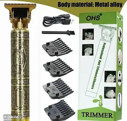 Maxtop T09 Premium Gold Metal Hair Trimmer, Drag, Baal Katne Wali Machine / Beard Trimmer for Men (Gold) under 500|under400|under300|-thumb2