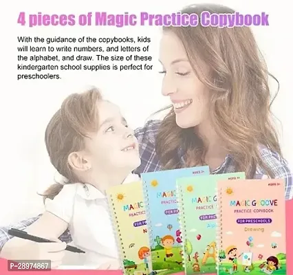 Magic Practice Copybook Number Tracing Book Practical Reusable Writing Tool Preschool Learning Educati-thumb4