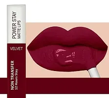 2 in 1 Long Lasting Matte Lipstick Pack Of 3-thumb1