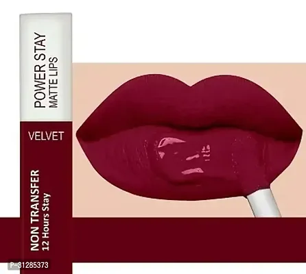 2 in 1 Long Lasting Matte Lipstick Pack Of 3-thumb2