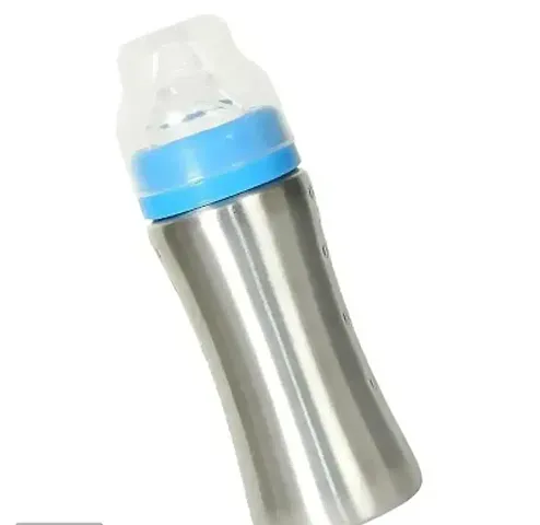 304 Stainless Steel Baby Feeding Bottle for Kids Steel Feeding Bottle for Milk and Baby Drinks