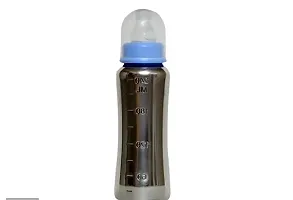 Stainless Steel Feeding Bottle 240ml with Cap-thumb1