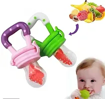 Stainless Steel Feeding Bottle with Feeder and Teether-thumb2