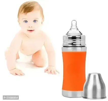 Stainless Steel Infant Feeding Bottle 240ml-thumb0