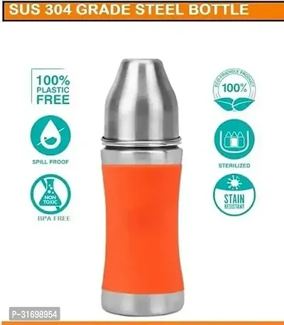 Stainless Steel Infant Feeding Bottle 240ml-thumb2