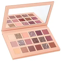 Nude and Rose Gold Eyeshadow Palette Combo, Shimmery Finish-thumb1