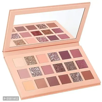 Nude and Rose Gold Eyeshadow Palette Combo, Shimmery Finish-thumb2