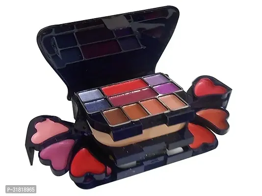 Color Series Makeup Kit (8 Eyeshadow, 1 Power Cake, 8 Lip Color, 2 Blusher)-thumb0