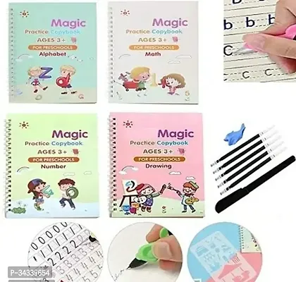 Magic Practice Copybook for Kid with Pen, Combo-thumb0