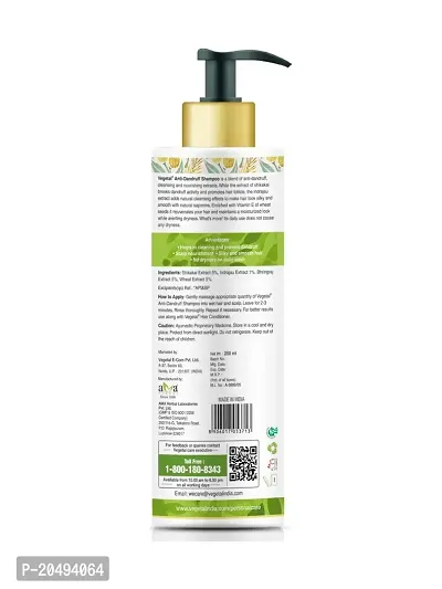 Vegetal Anti-Dandruff Shampoo 200 gms-thumb2