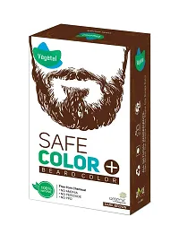 Vegetal Safe Color Beard Color, 25g - Dark Brown-thumb1
