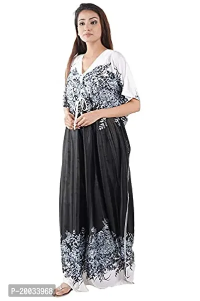 Good Choice Printed Nighty Kaftan Dress Dress for Women-thumb2