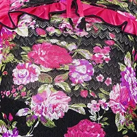 Good Choice Floral Women's Satin Maxi Nighty-thumb2