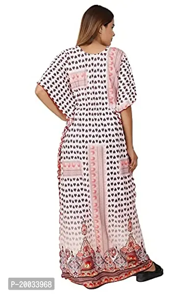 Good Choice Printed Nighty Kaftan Dress Dress for Women-thumb5