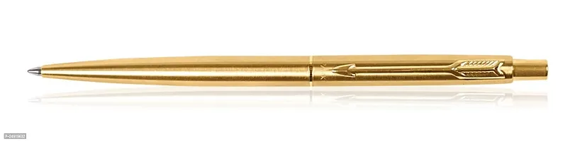 Parker Classic Gold Ball Pen With (Parker Quink Flow Refill Combo Pack 2 - Blue Ink) By DTL Company-thumb4