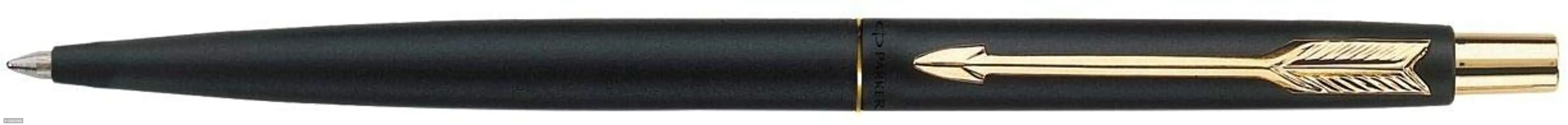 Parker Classic Special Love Edition Matte Black Ball Pen - Gold Trim, Blue Ink