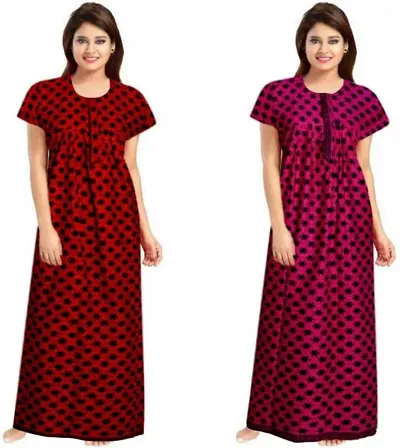 Elegant Nighty For Women Pack Of 2