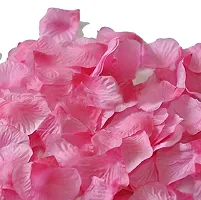 Futaba Silk Rose Artificial Rose Petals - Pink - 100 Pcs-thumb1