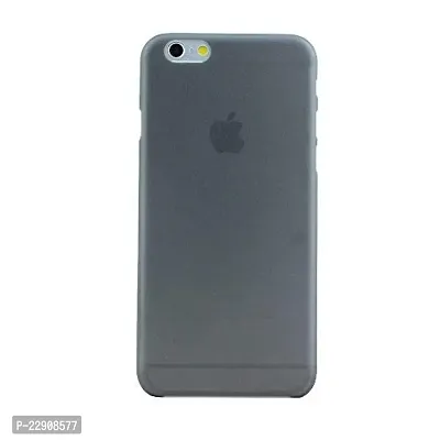 Nema 0.3mm Semi Transparent Matte Case Cover for iPhone 6 Plus - Black-thumb2