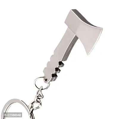 Futaba Unique Cute Metal Axe Hatchet Mini Tool Keychain-thumb2