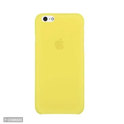 Nema 0.3mm Semi Transparent Matte Case Cover for iPhone 6 Plus -Yellow-thumb0