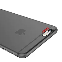 Nema 0.3mm Semi Transparent Matte Case Cover for iPhone 6 Plus - Black-thumb2