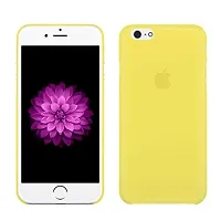 Nema 0.3mm Semi Transparent Matte Case Cover for iPhone 6 Plus -Yellow-thumb1