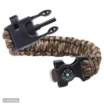 Survival Bracelet Flint Fire Starter Gear With Compass-thumb4