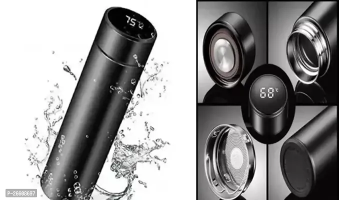 Useful Stainless Steel LED Water Bottle-thumb0