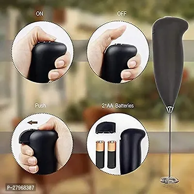 Hand Blender Coffee MAKEr | Battery Operated Beverage Mixer 1PC-thumb2