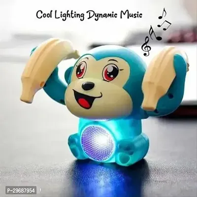 Dancing Monkey Musical Toy for Kids with Light, Sound and Touch Sensor