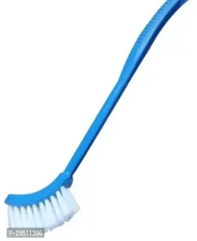 Durable Long Handle Plastic Bristles Toilet Cleaning Bathroom Brush-thumb0