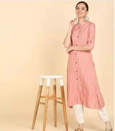 Stylish Viscose Rayon Kurtis For Women