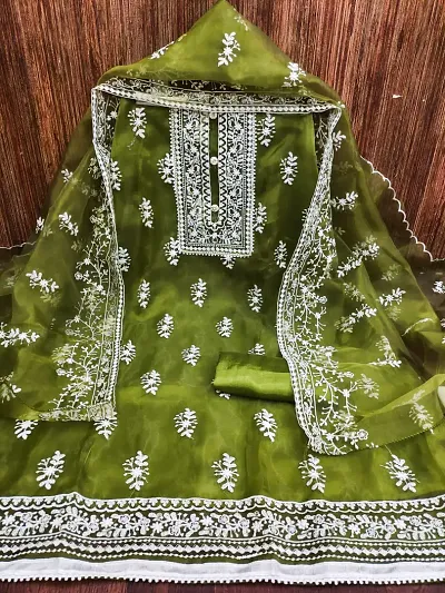 Insta Trendy Dress Material With Dupatta
